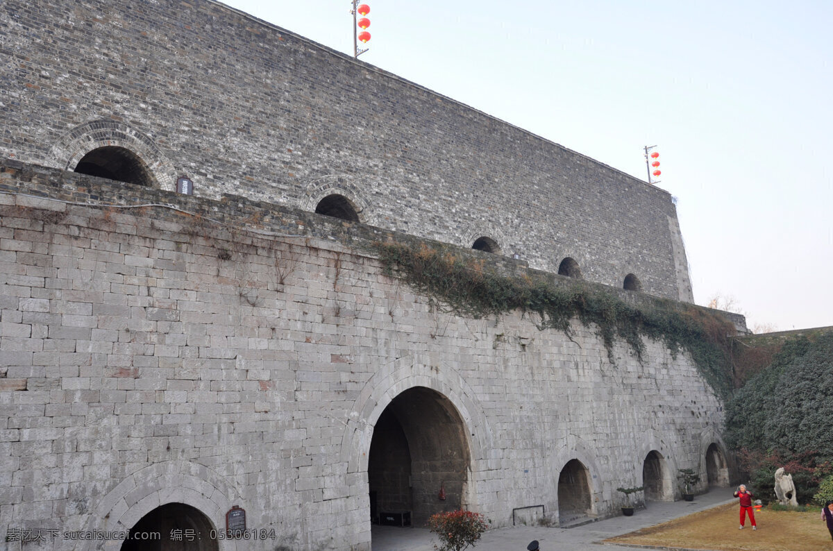 中华门城堡 南京 中华门 藏兵洞 城门 古城墙 旅游摄影 人文景观