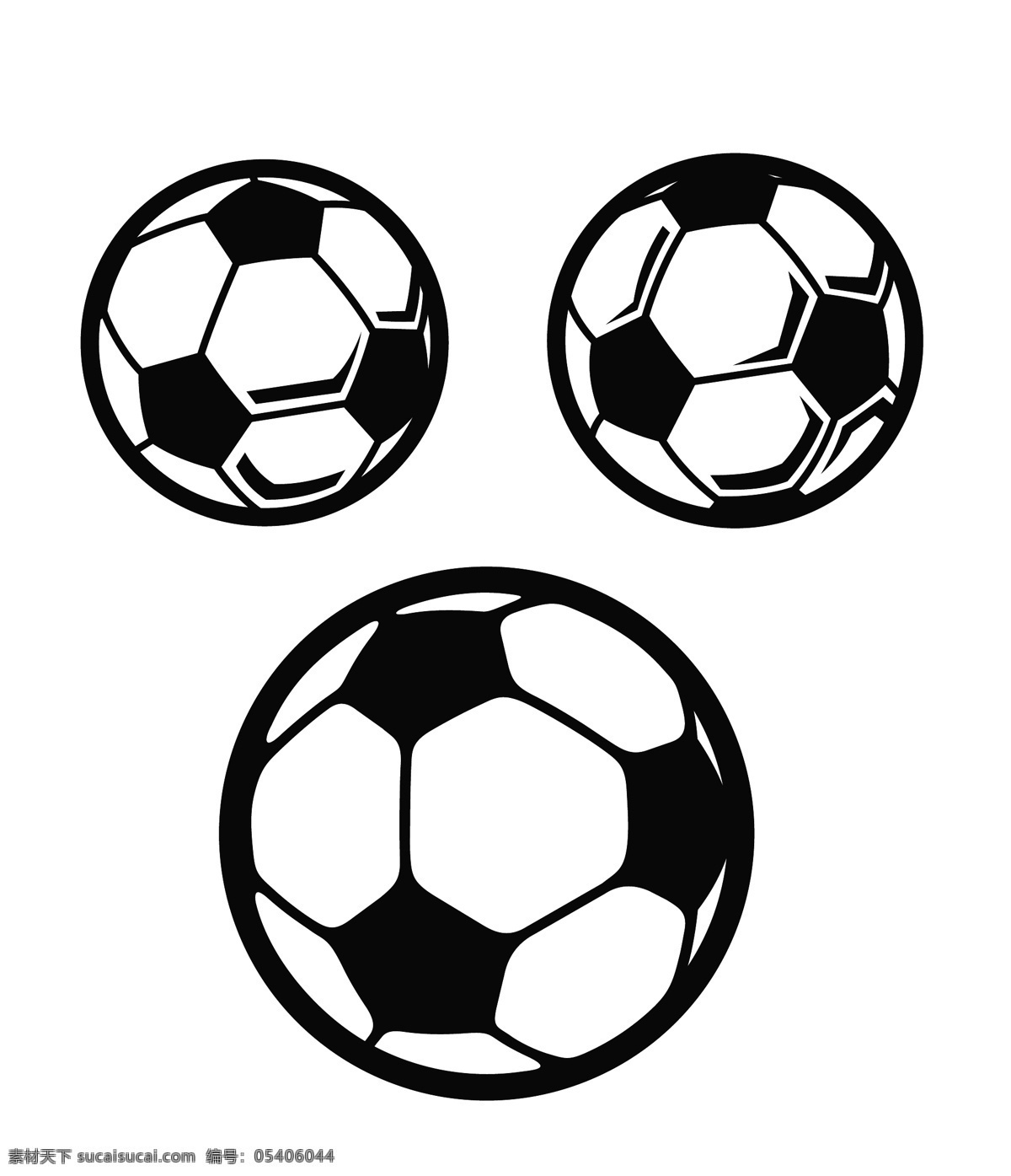 矢量足球图 手绘足球 球 球类 运动 生活百科 体育用品
