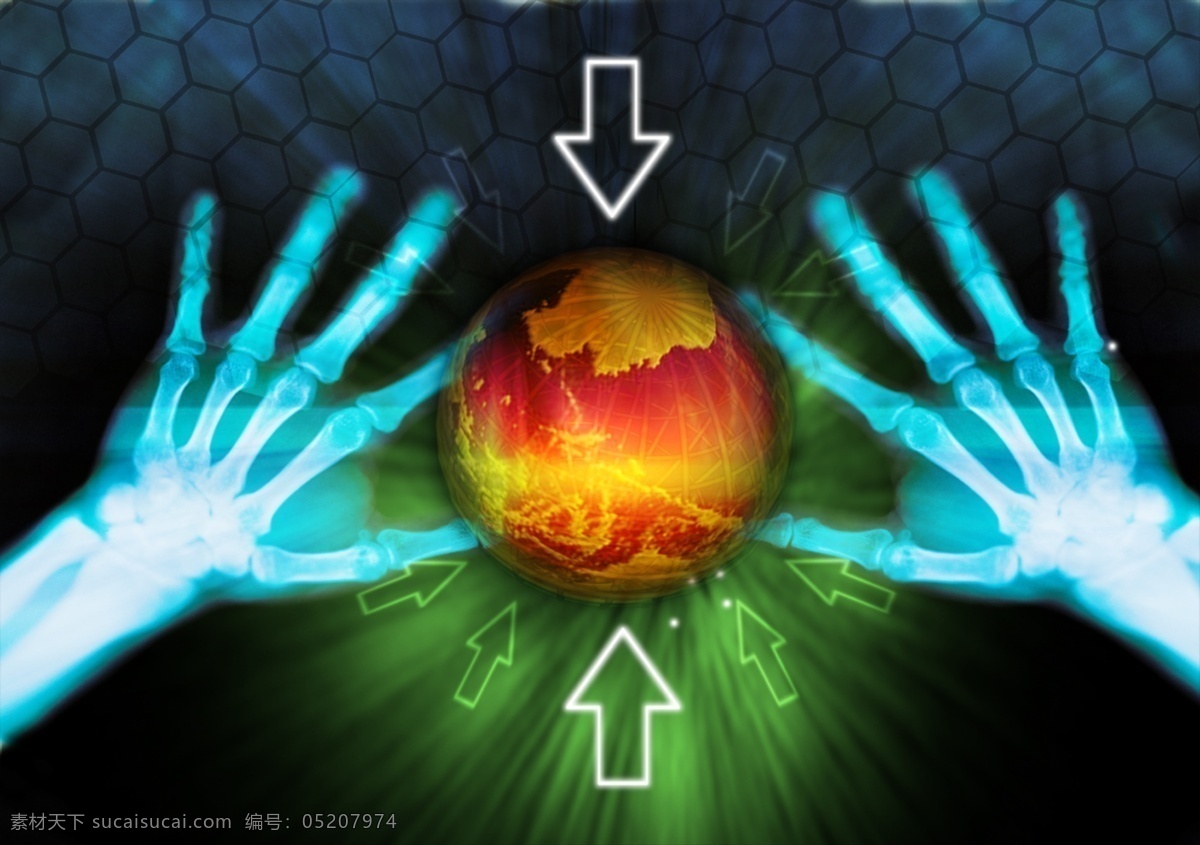 x 光手 水晶球 数码 游戏背景 3d 分层 抽象 底纹 动感 后现代 科技 力量 梦幻 前卫 x射线 双手 游戏背景设计 异度空间 速度 艺术 张力 原创设计 其他原创设计