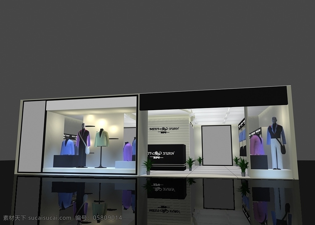 展览 展厅 展台模型 展台 空间 模型 室内设计 工业设计 工装 特装 展装 毕业作品 三维 3d设计 源文件 max