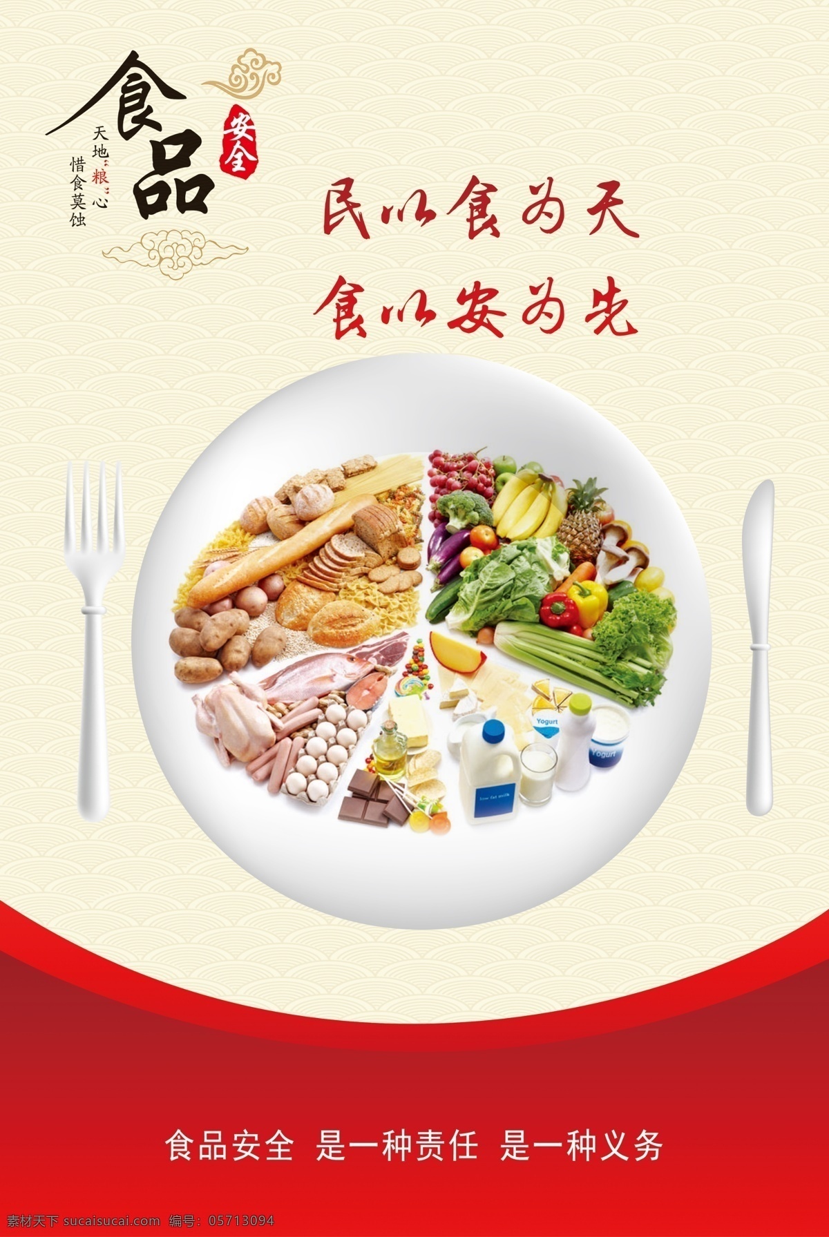 食品安全海报 食品安全 食品宣传海报 食品 白色