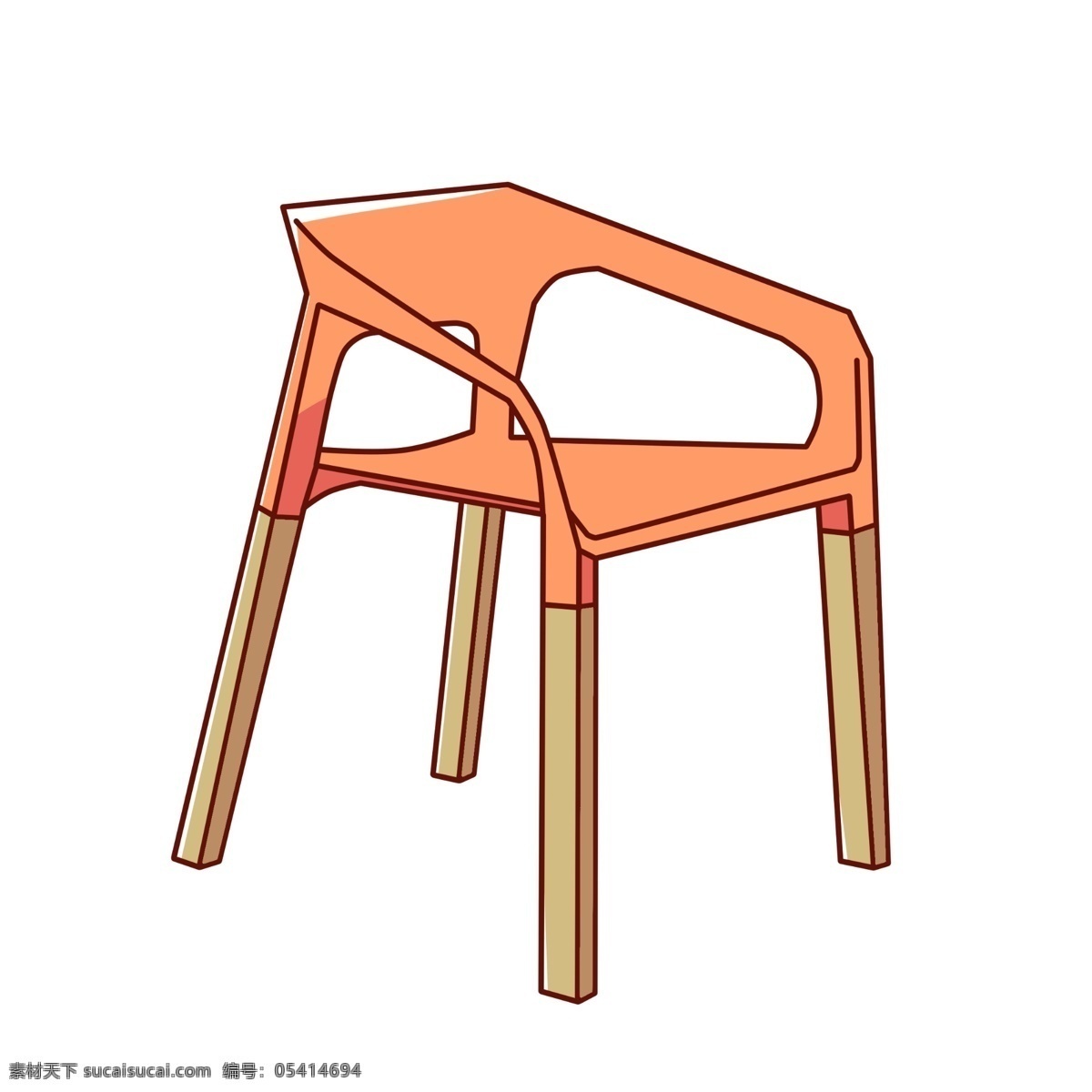 漂亮 椅子 装饰 插画 漂亮的椅子 黄色的椅子 创意椅子 立体椅子 精美椅子 卡通椅子 家具椅子