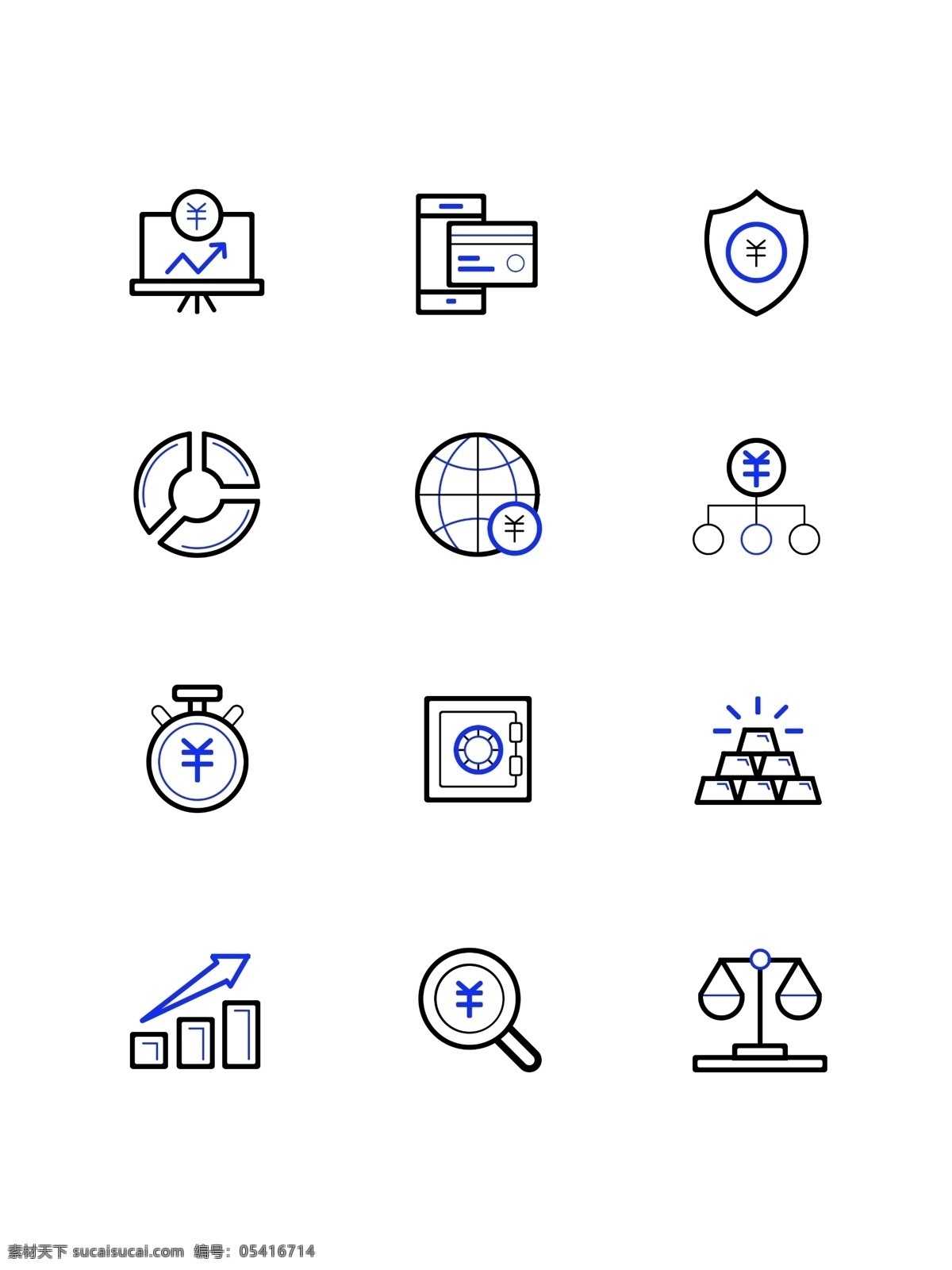 商务 金融 网页 粗细 线 精致 图表 元素 套 图 图标 icon 线性 公正 公平 查询 业绩 增长 资金分配 资产管理 利润 分配 全球 资产进度 资产安全 手机银行 经济 趋势