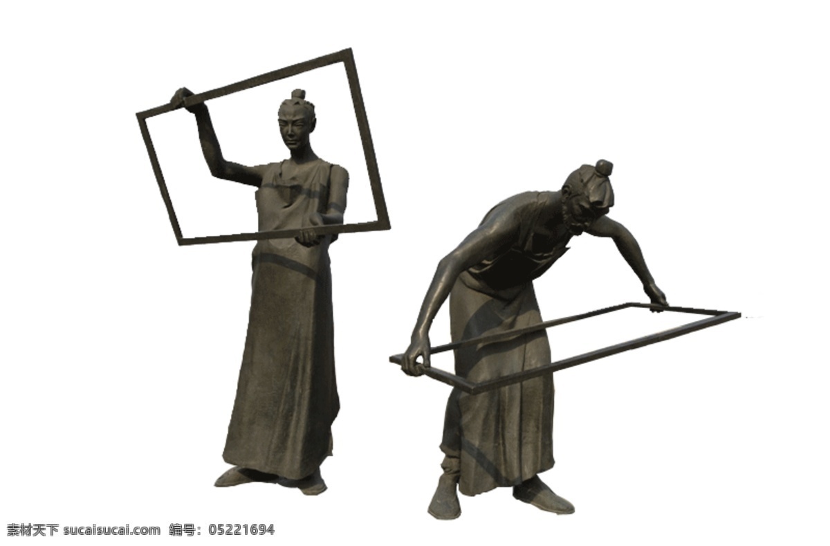 造纸 造纸术 雕塑 四大发明 psd文件 景观设计 环境设计 源文件