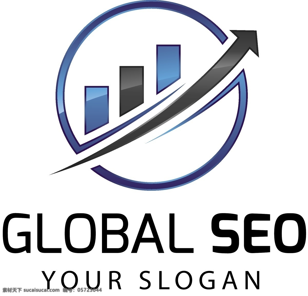 搜索引擎 seo 标志 logo 模板 全球搜索 搜索优化 logo模板