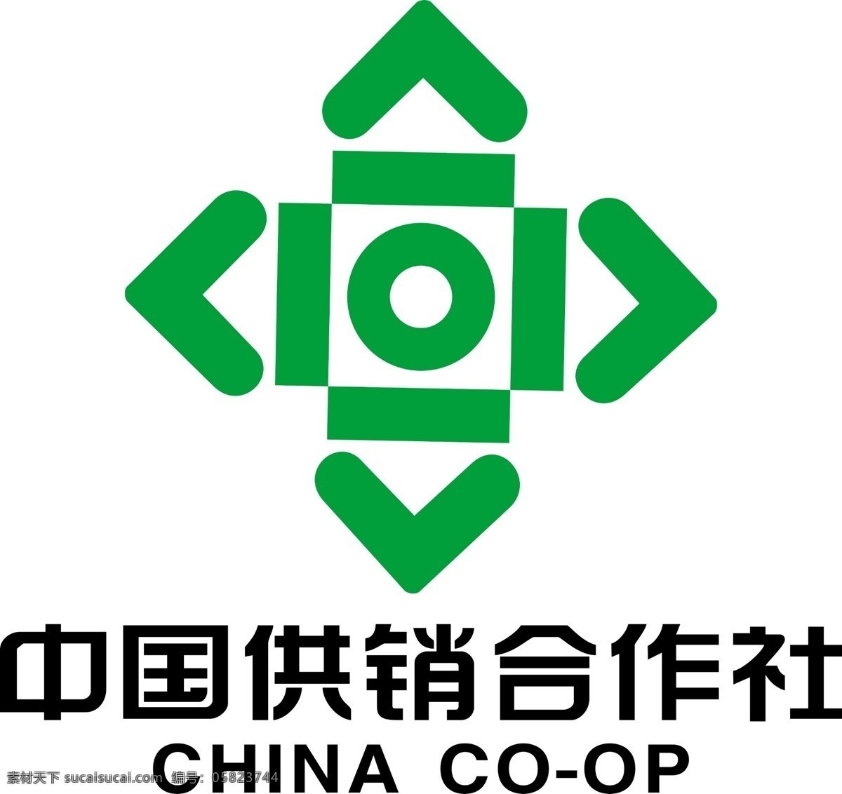 中国 供销合作社 合作社 logo 分层图 高清logo 免抠分层 高清图 平面设计
