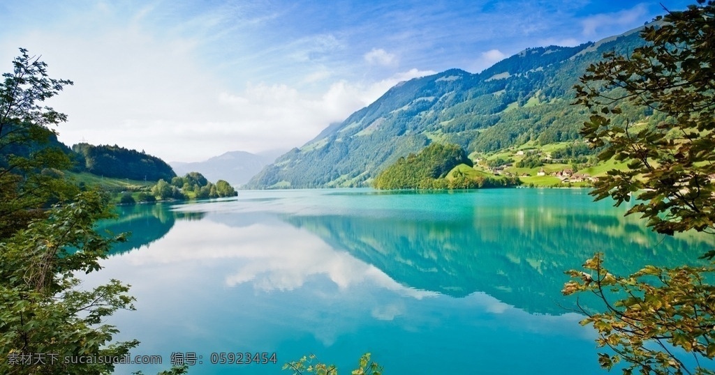 湖景 湖边风光 蓝天 碧水 野外风光 自然景观 山水风景