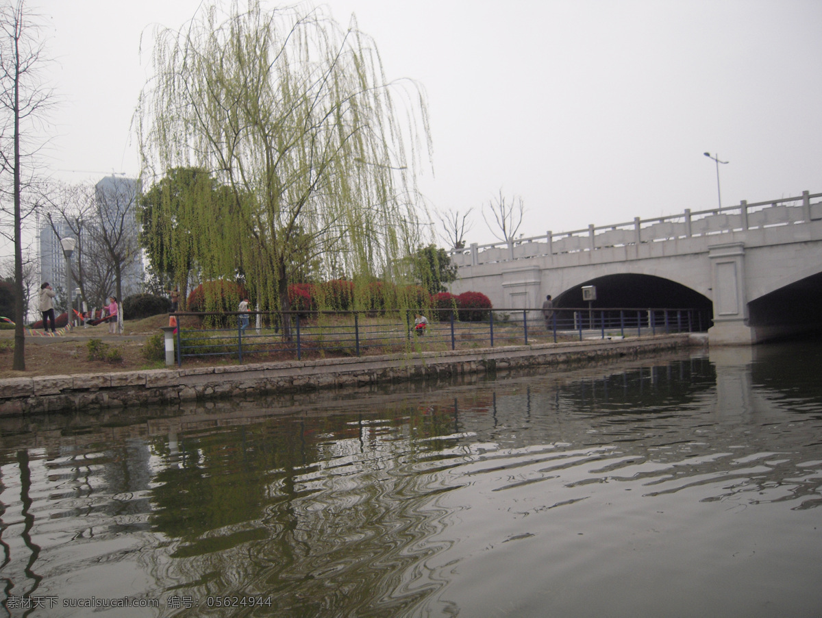 尚 贤 河 湿地 公园 尚贤河 湿地公园 公园风景 无锡风景 拱桥 杨柳 绿色风景 自然景观 自然风景 灰色