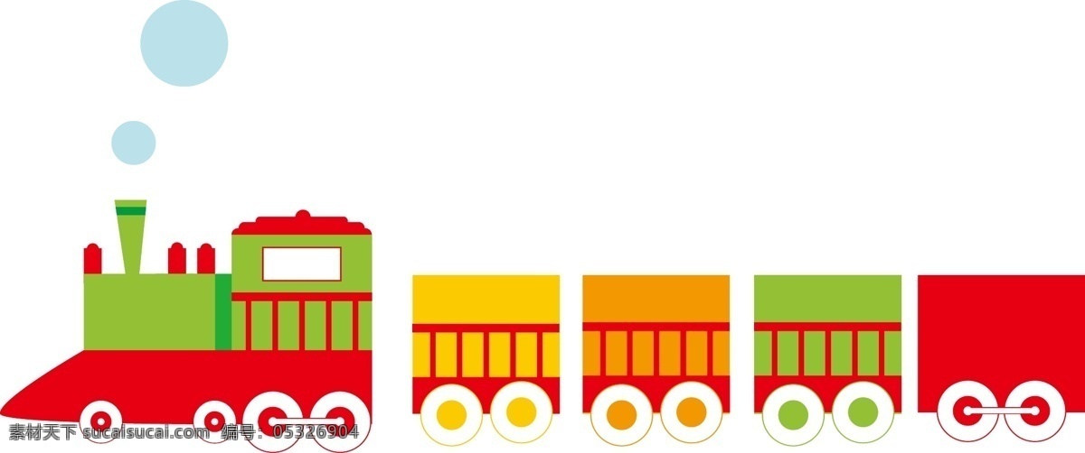 儿童玩具 小 火车 小火车 多彩 卡通 可爱