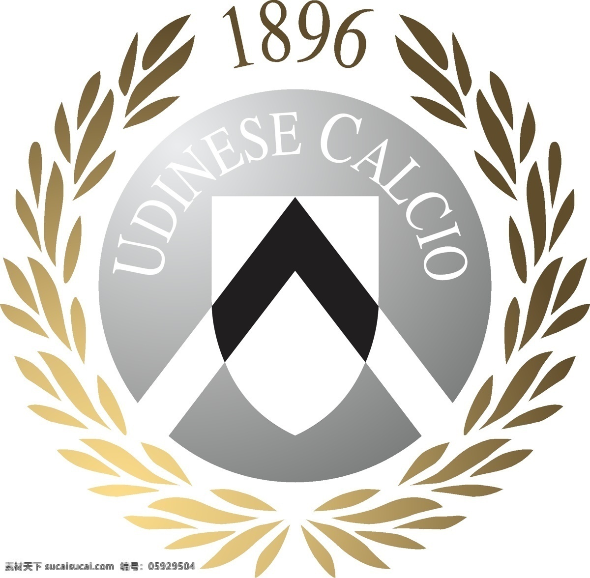 乌迪内斯 足球 俱乐部 徽标 logo设计 比赛 意大利 乌迪内 意甲 甲级 联赛 矢量图