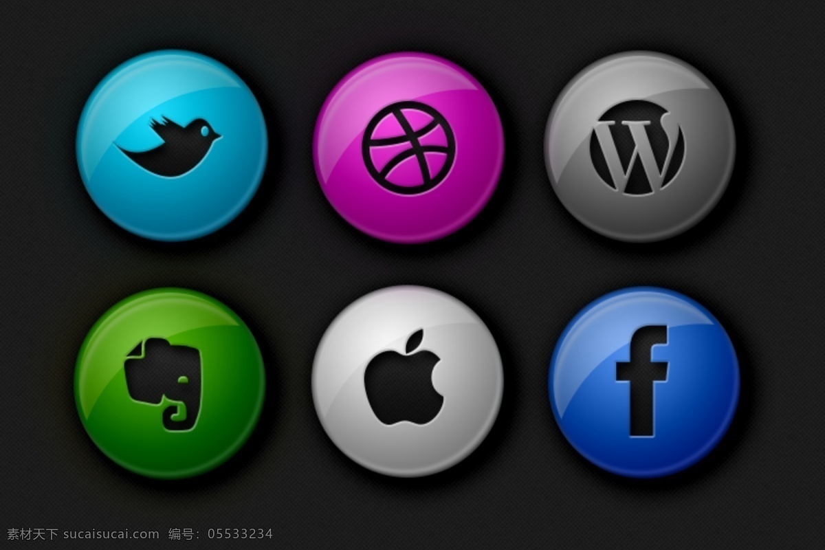 圆形 多媒体 按钮 图标 社交图标 多媒体图标 icon 社交icon 网页icon icon设计 苹果图标 wifi 汽车 网页图标
