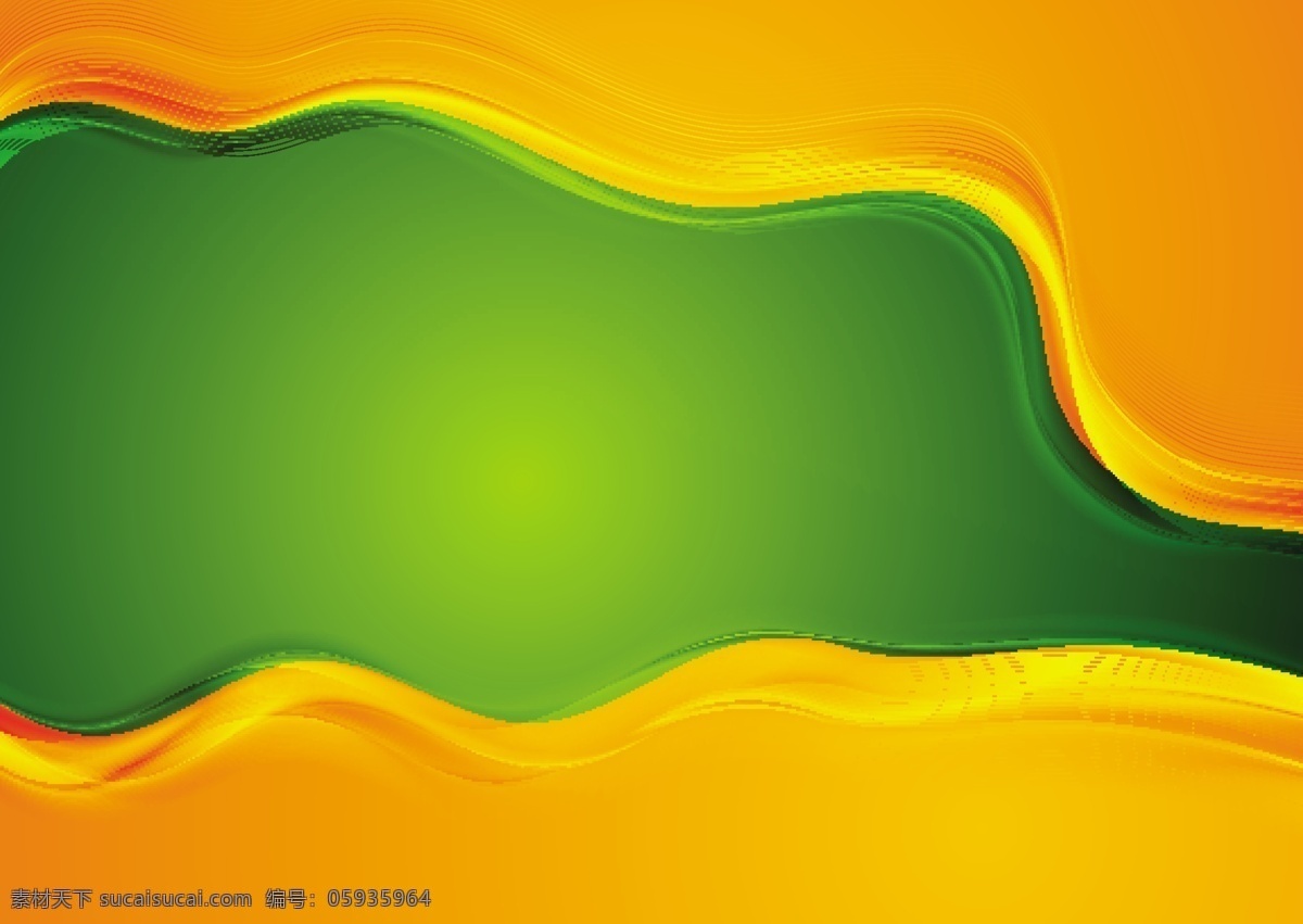 彩色油漆背景 彩色 黄色 绿色 油漆 背景图案 立体背景 底纹边框 矢量素材 橙色