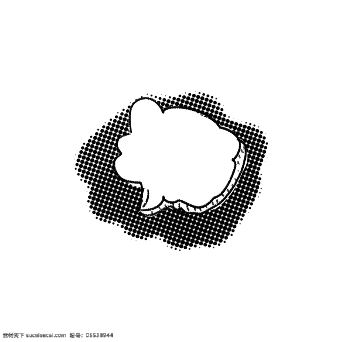 爆炸 云 对话框 会话 气泡 漫画 简笔 元素 商用 爆炸云