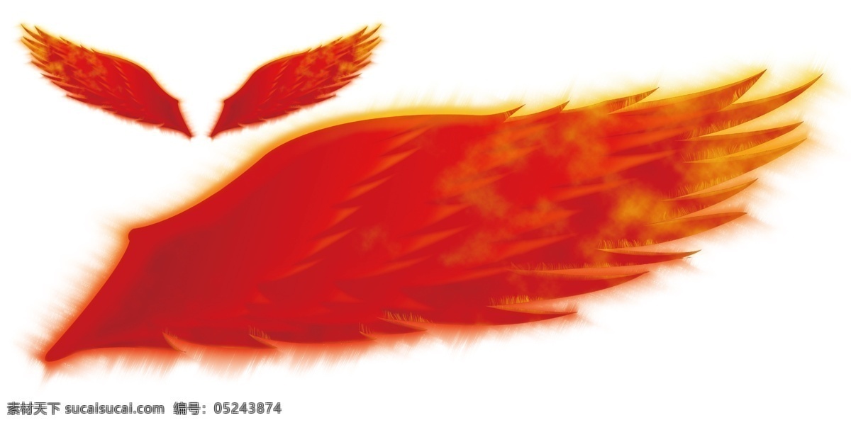 翅膀 红色翅膀 火翅膀 弦酷翅膀 天使翅膀 红风翅膀 风翅膀 羽翼 红色羽翼 个性翅膀 个性羽翼 分层 源文件