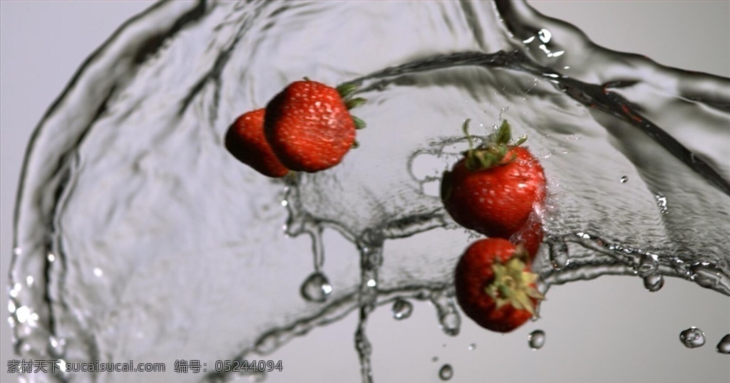 水溅水果 水溅 水果 反射 表面 超慢动作 多媒体 flash 动画 动画素材 mp4