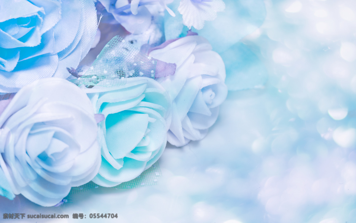 蓝色 梦幻 光斑 玫瑰花 梦幻光斑 光晕 情人节 植物花朵 美丽鲜花 漂亮花朵 花卉 鲜花摄影 花草树木 生物世界