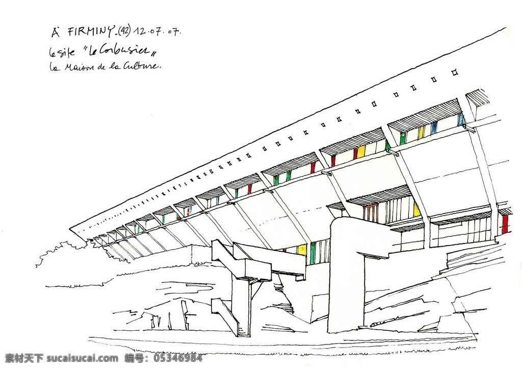 机场效果图 建筑 平面图 手绘图 图纸 城堡 建筑施工图 建筑平面图 欧式建筑 建筑效果图 机场 飞机场