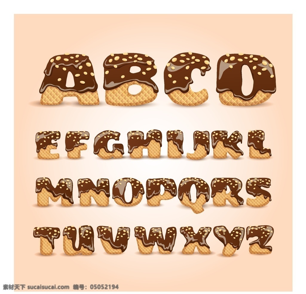 巧克力字母 矢量字母 卡通字母 手绘字母 字母插画 美食字母 食物字母 甜品字母 甜点字母 创意字母 曲奇饼干字母 威化饼字母 艺术字母 立体字母 3d字母 时尚字母 现代字母 饼干字母 数字字母 标志图标 其他图标