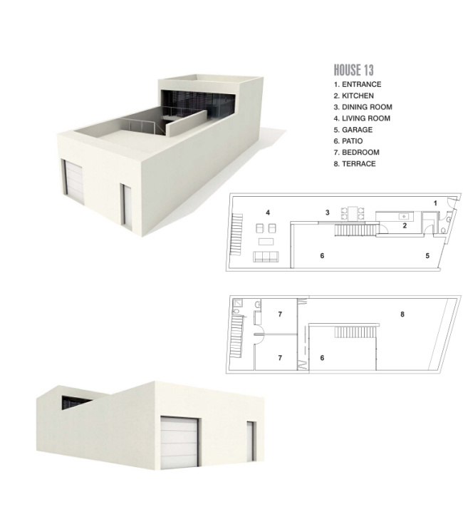 白色 别墅 建筑 模型 3d模型素材 建筑模型