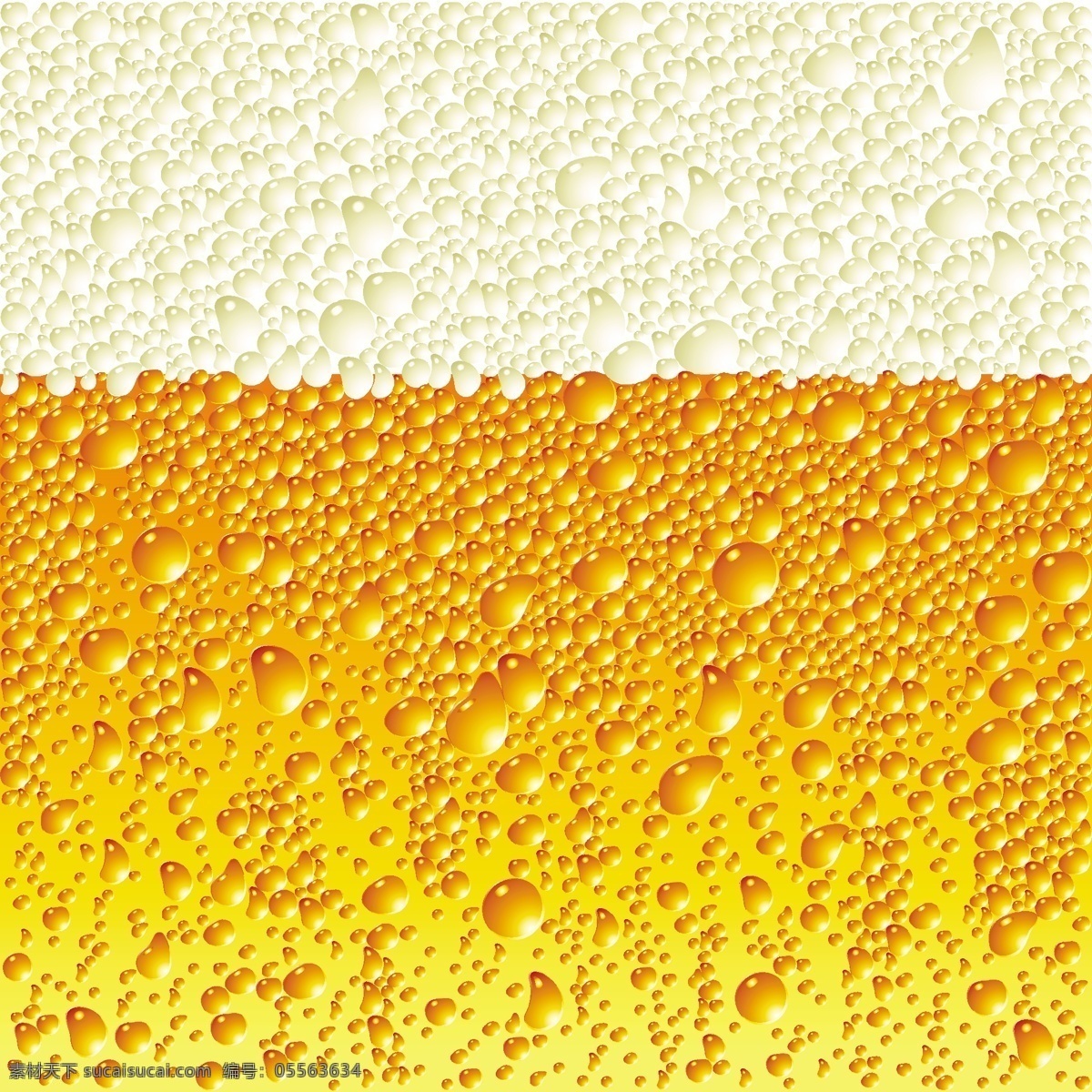 啤酒 泡沫 创造性 矢量图 矢量图形 创新 模式 创意 黄色
