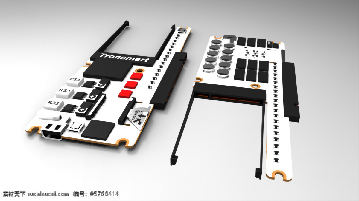 tronsmart 中医 智能 手机 平板电脑 主板 小型 设备 电 3d模型素材 其他3d模型