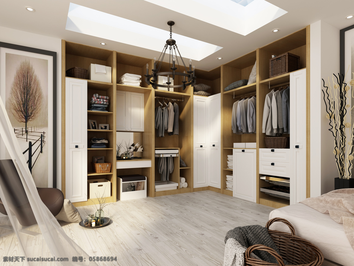 定制 家具 效果图 衣柜 橱柜 室内 装饰 环境设计 室内设计