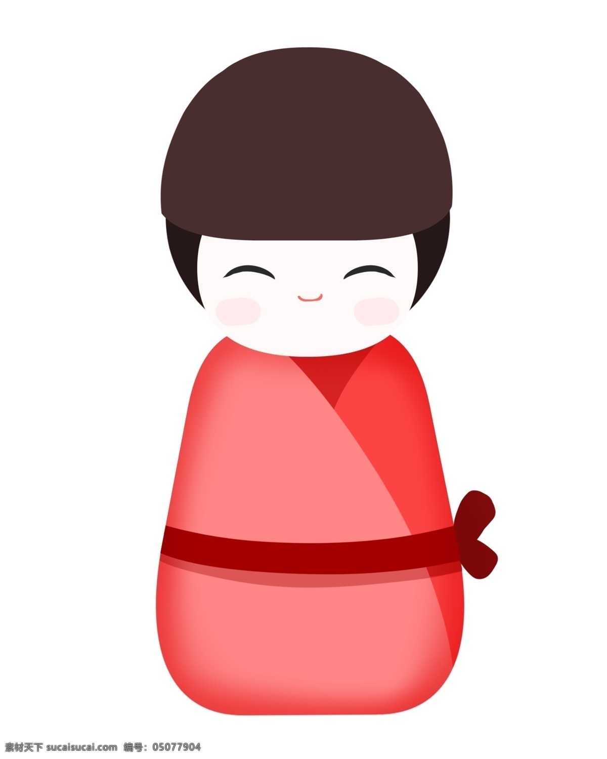 日本 漂亮 小女孩 日本女孩 漂亮的小女孩 红色的衣服 红色的蝴蝶结 蝴蝶结装饰 卡通人物