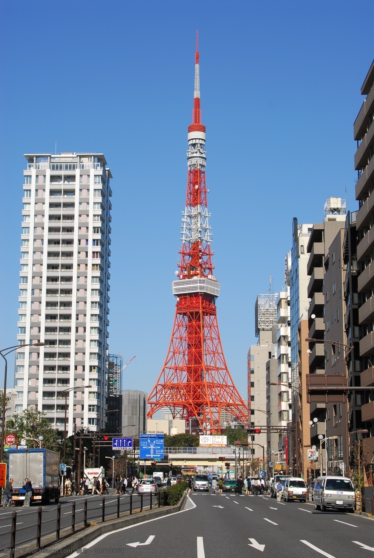 日本东京铁塔 位于 港区 东京 铁塔 旅游摄影 国外旅游 摄影图库