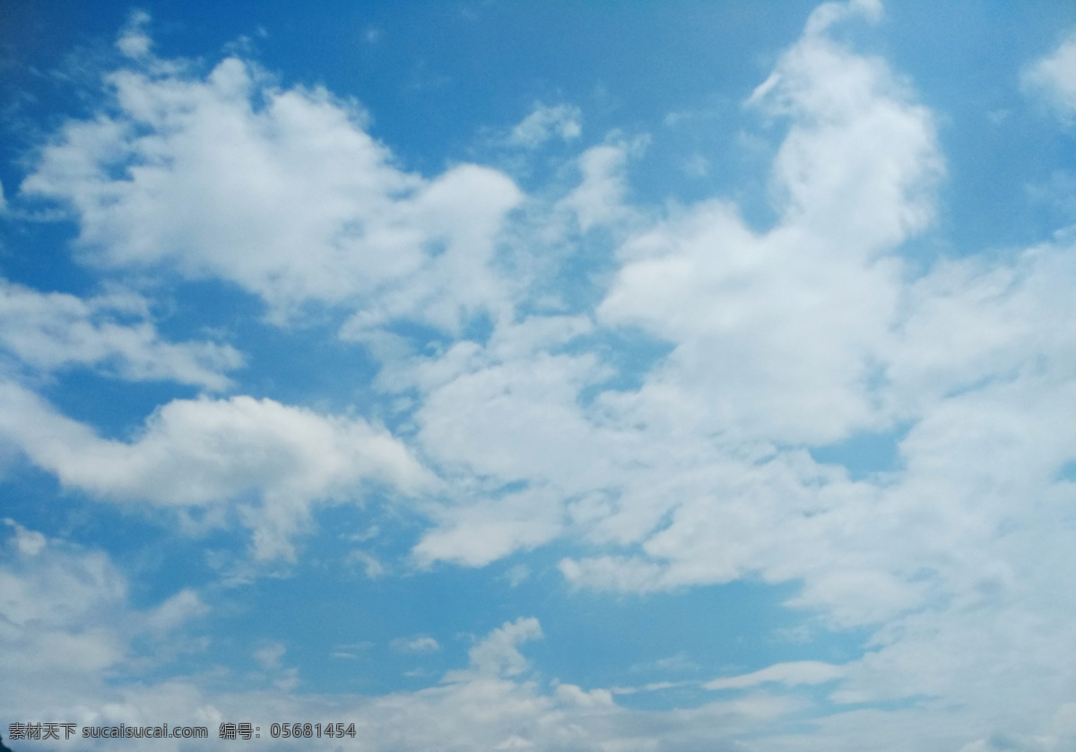 白云蓝天 白云 蓝天 白色的云 蓝色的天 照片 自然景观 自然风景