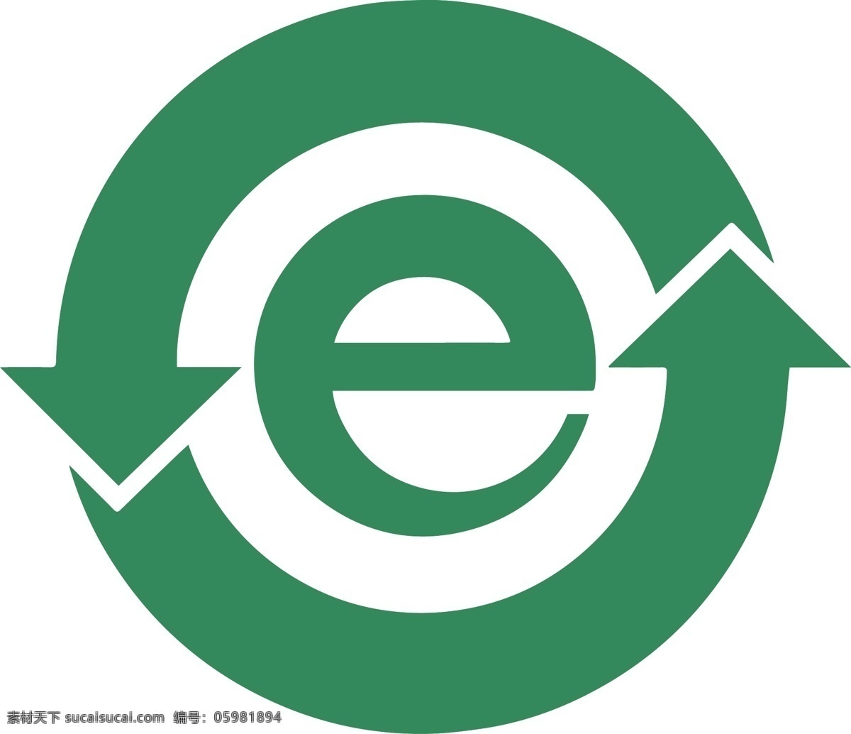 环保标志 rohs 环保 标志 绿色 e标志 标志图标 公共标识标志