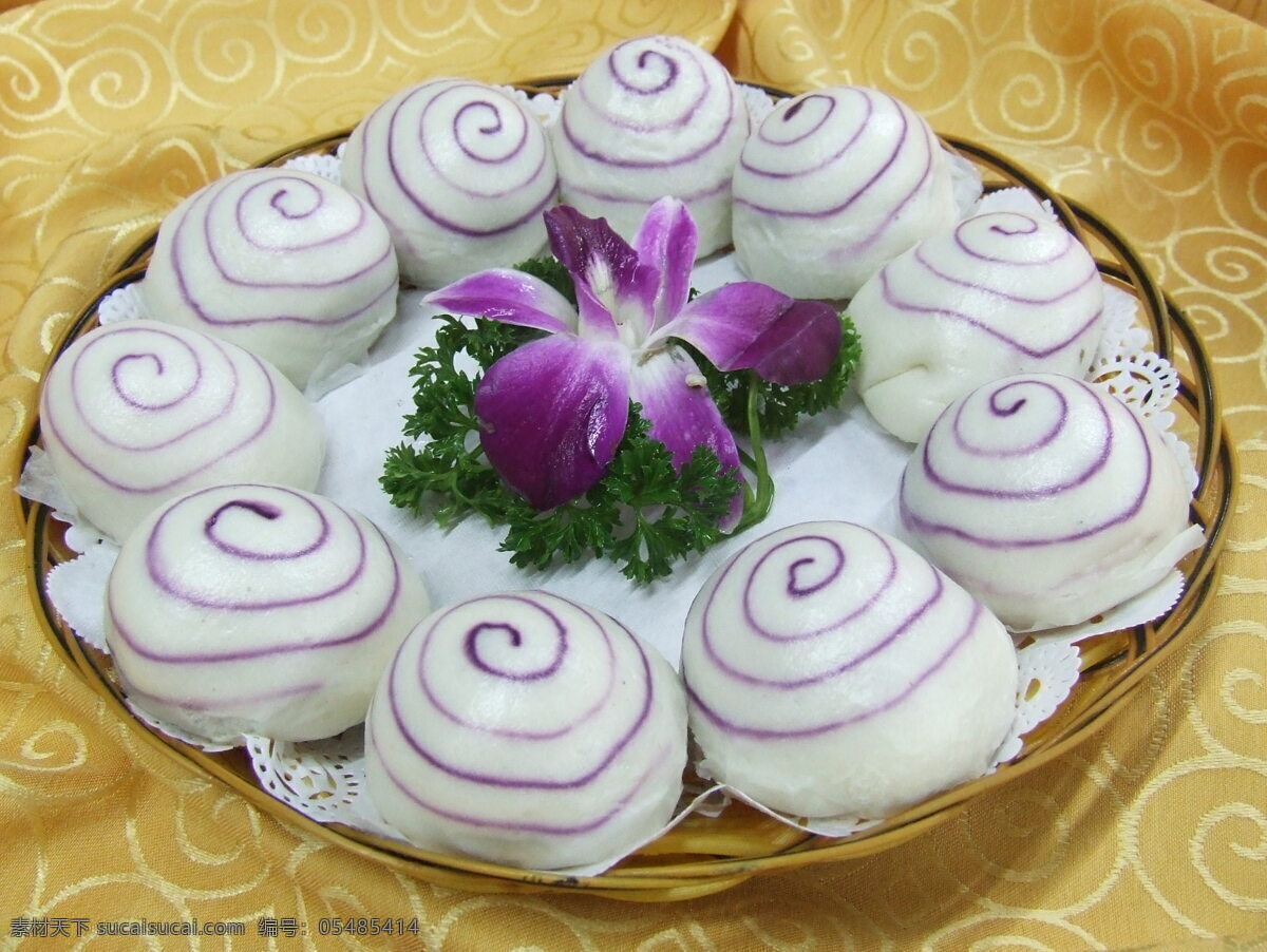 紫薯包 包子 主食 紫薯 面食 面包 传统美食 餐饮美食
