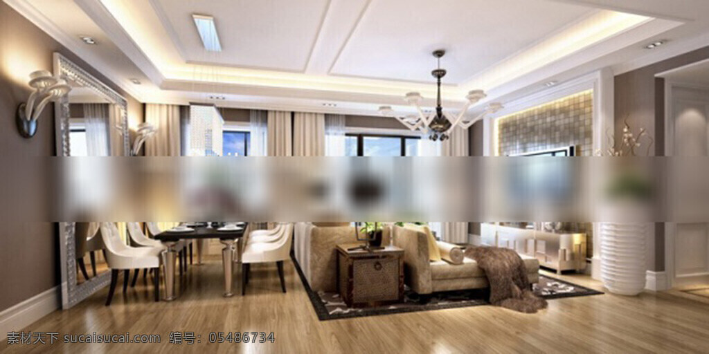 客厅 3d 模型 3d模型 3d模型下载 欧式风格 室内设计 现代风格 室内家装 中式风格模型