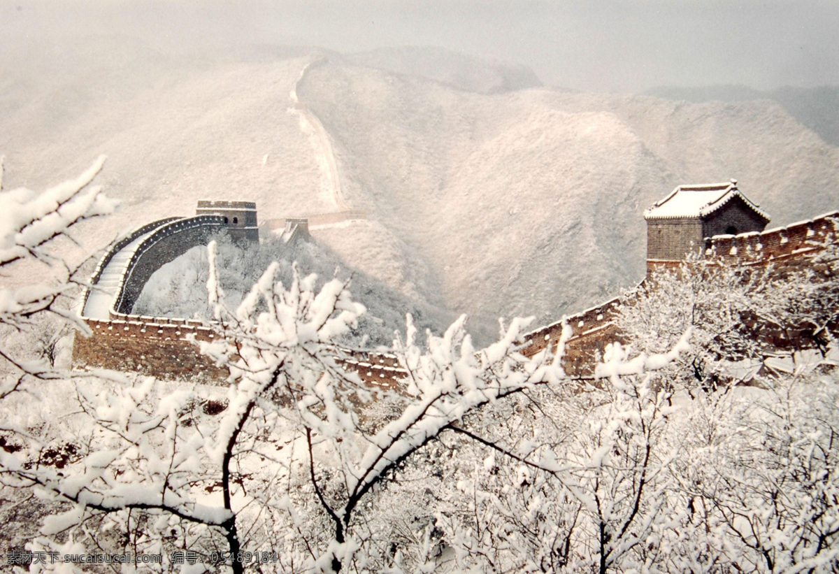 长城 雪景 万里长城 慕田峪 八达岭 香山 北京 国内旅游 旅游摄影