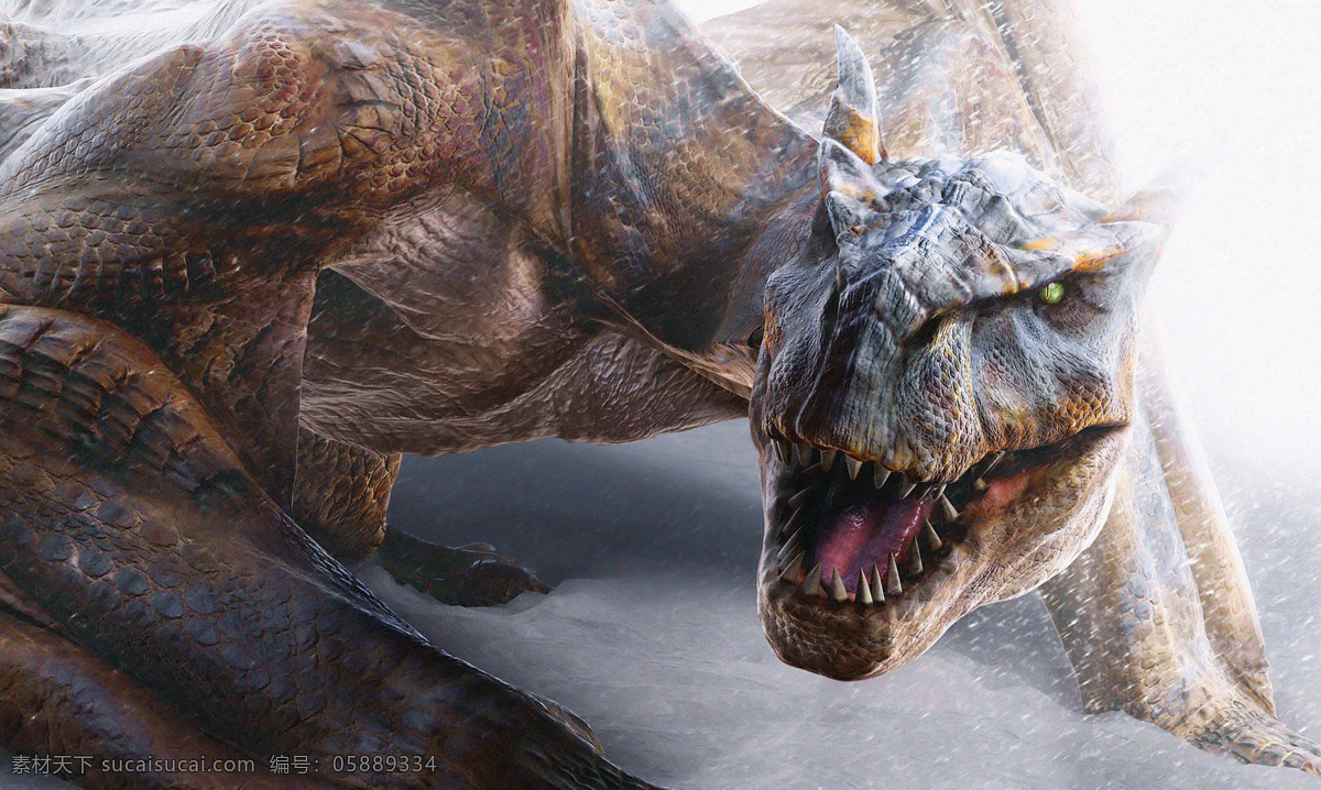 怪物猎人 龙 恐龙 侏罗纪 白垩纪 生物世界