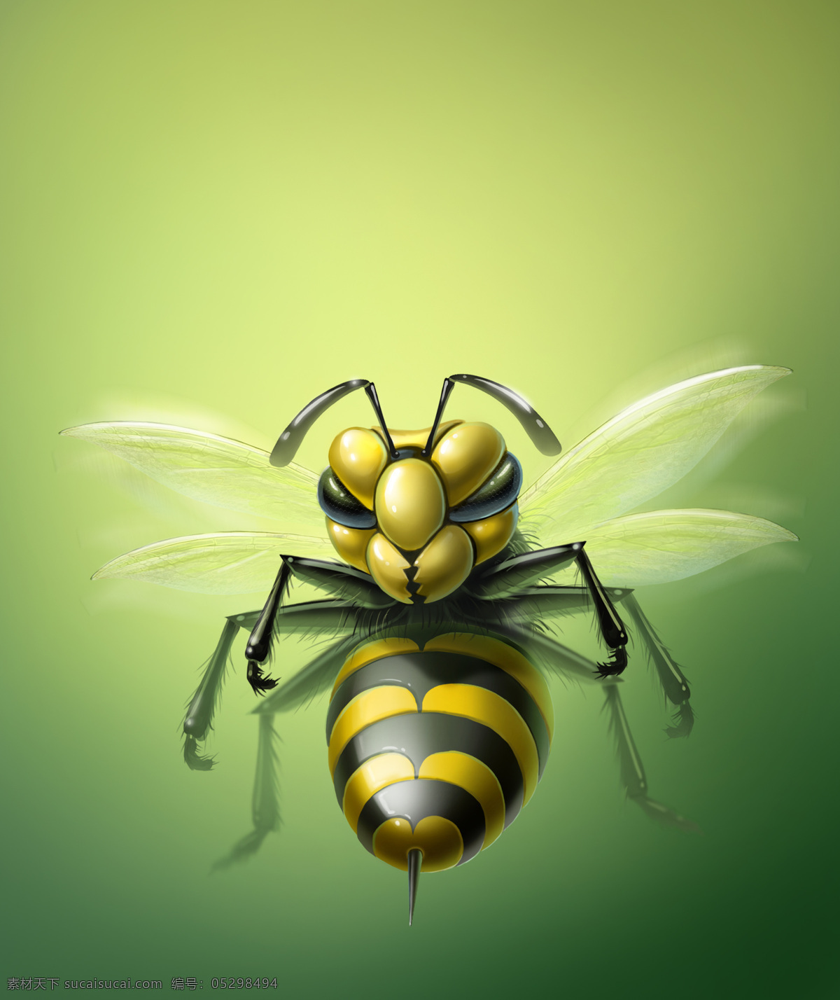 立体 蜜蜂 3d蜜蜂 3d动物 立体动物 陆地动物 动物世界 卡通动物 漫画动物 其他类别 生活百科