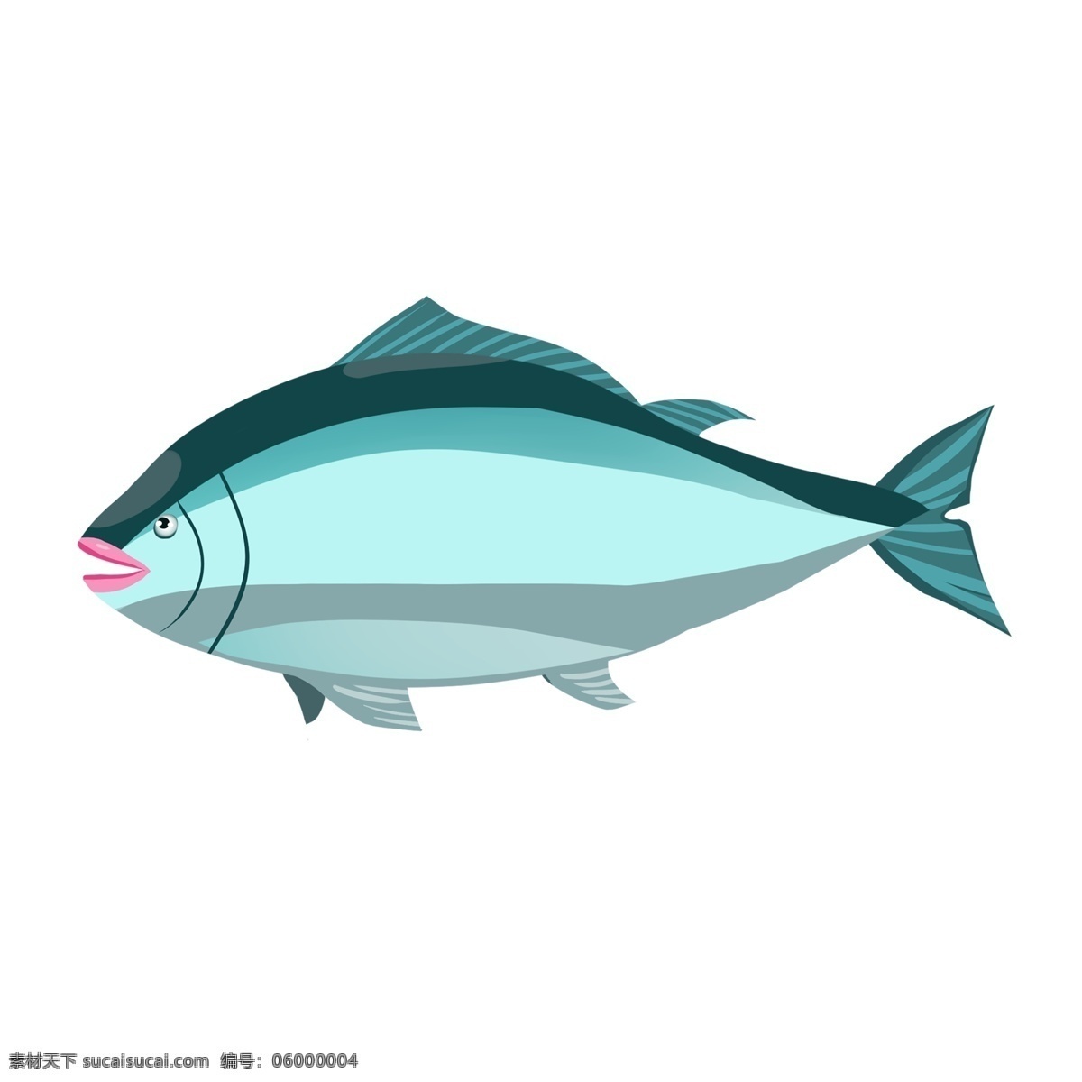 手绘 卡通 海洋生物 鱼 免 抠 海洋 生物
