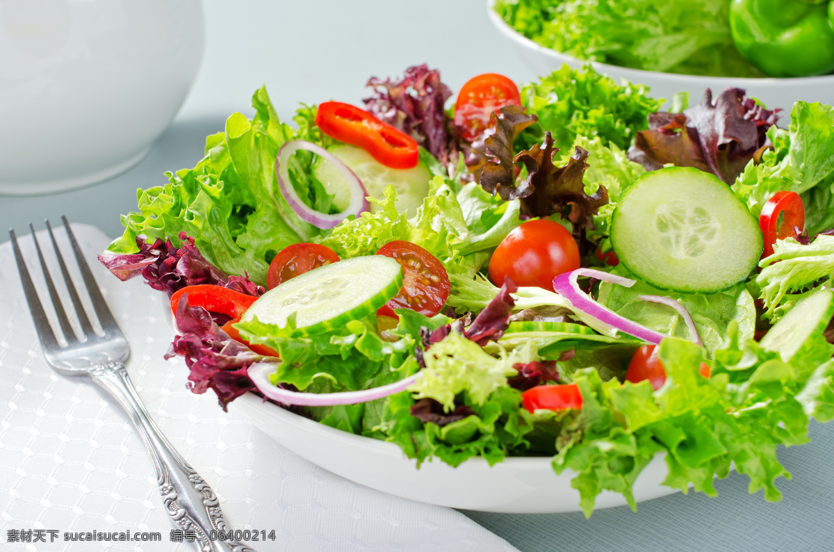 蔬菜沙拉 沙拉 蔬菜 新鲜 番茄 健康 维生素 有机 绿色 素食 萝卜 生菜 火锅菜 餐饮美食 传统美食
