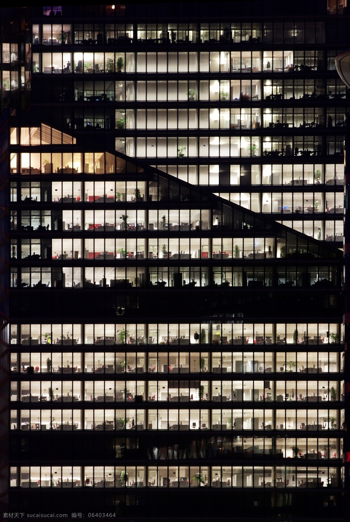 夜景建筑立面 建筑 立面 灯光 高楼 办公楼 窗户 建筑摄影 建筑园林
