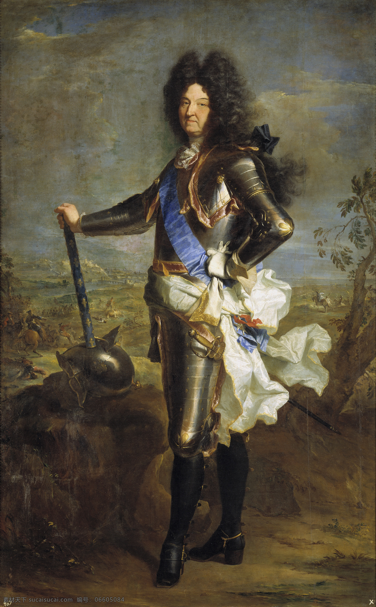 路易十三 绘画书法 文化艺术 油画 法国国王 4岁登基 奥地利的安娜 72年的统治 18世纪 装饰素材