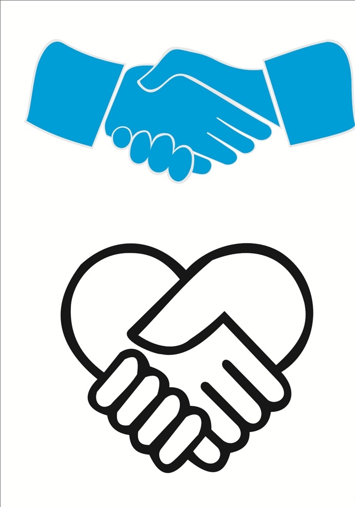 心形握手 合作 握手图片 uv打印 有机板 广告 pvc 室内广告设计