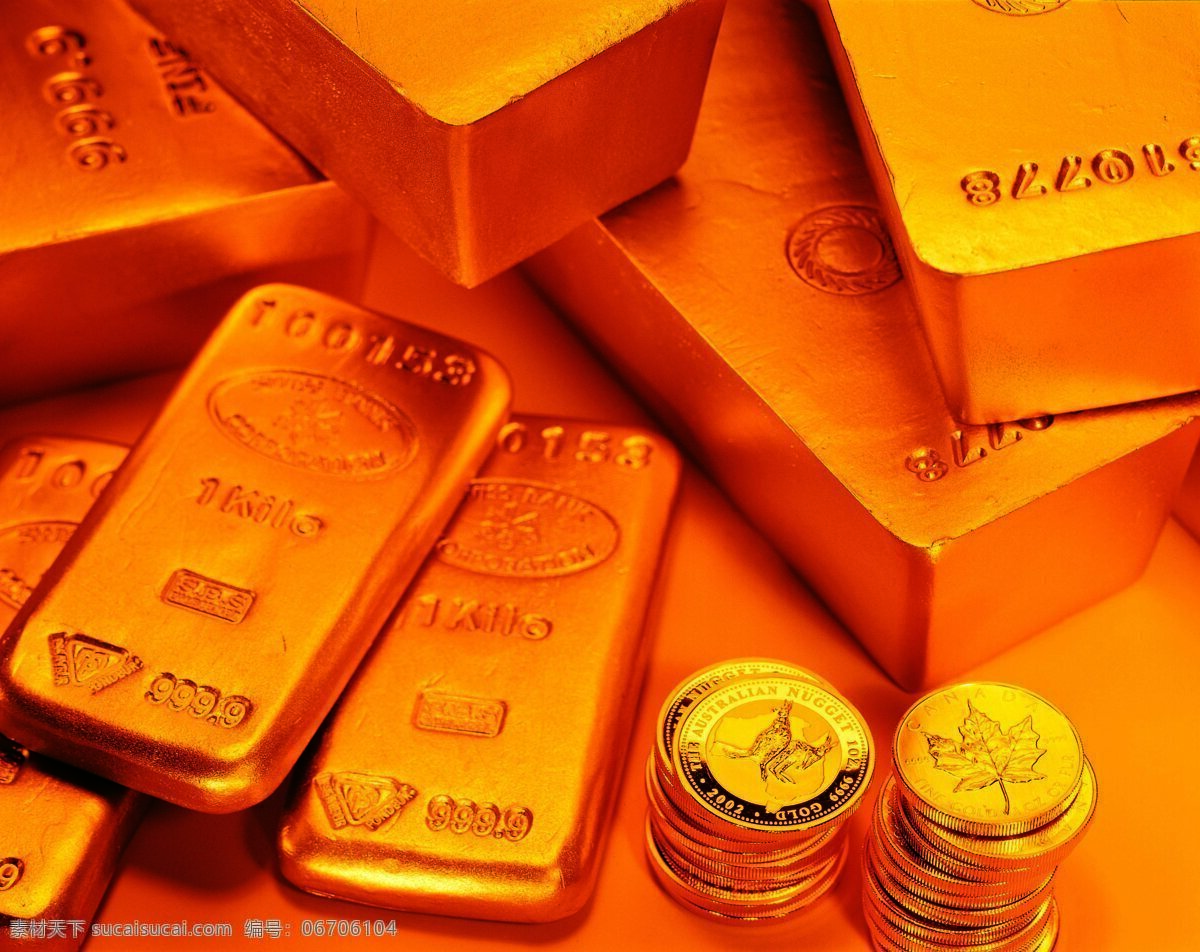 黄金 金条 商务金融 金融货币 摄影图库