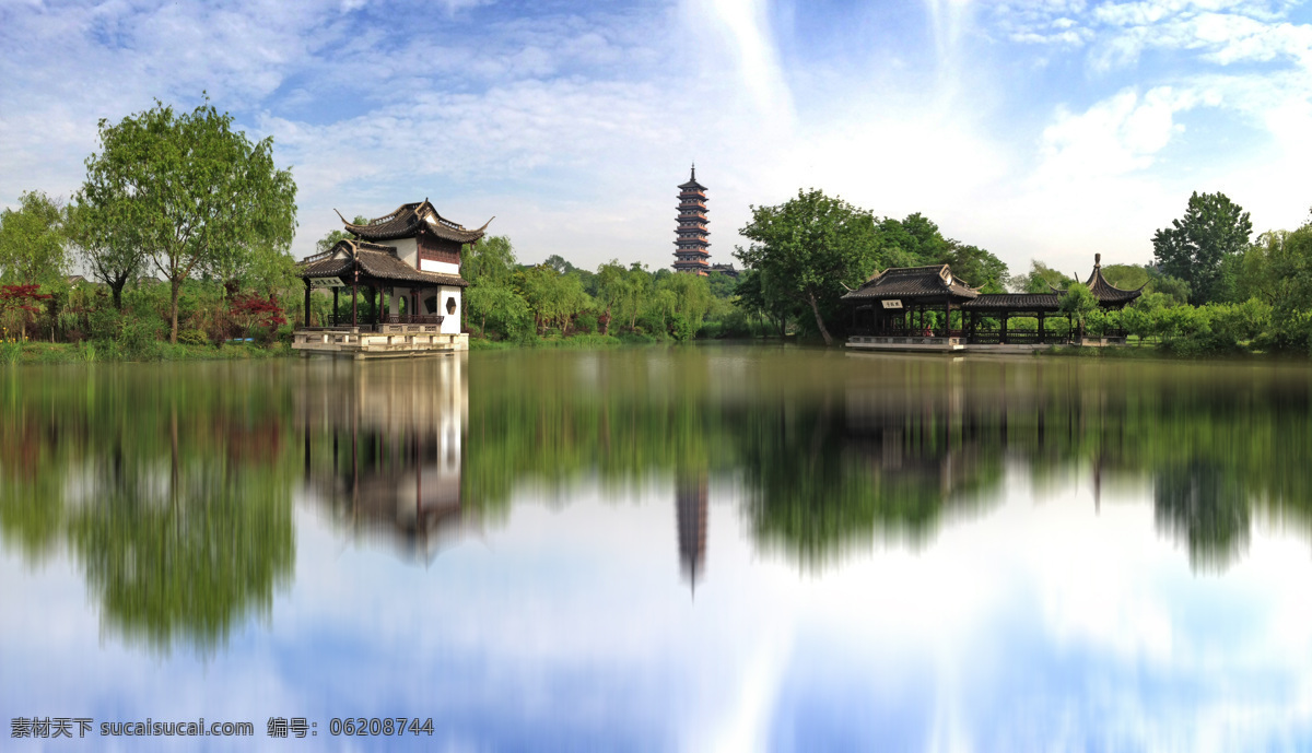 瘦西湖 风景图片 大明寺 水天一色 建筑 历史 旅游摄影 国内旅游