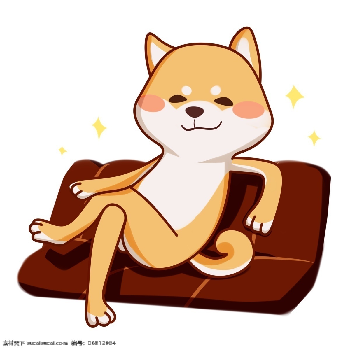 手绘 柴 犬 嘚 瑟 贱 表情 微 信 博 配 图 商用 可爱 黄色 星星 小清新 装饰 手绘风 柴犬 秋田犬 狗 嘚瑟 拽 邪魅狂狷 表情包 搞笑 搞怪 萌萌哒 卡哇伊 褐色 配图 可商用 笑