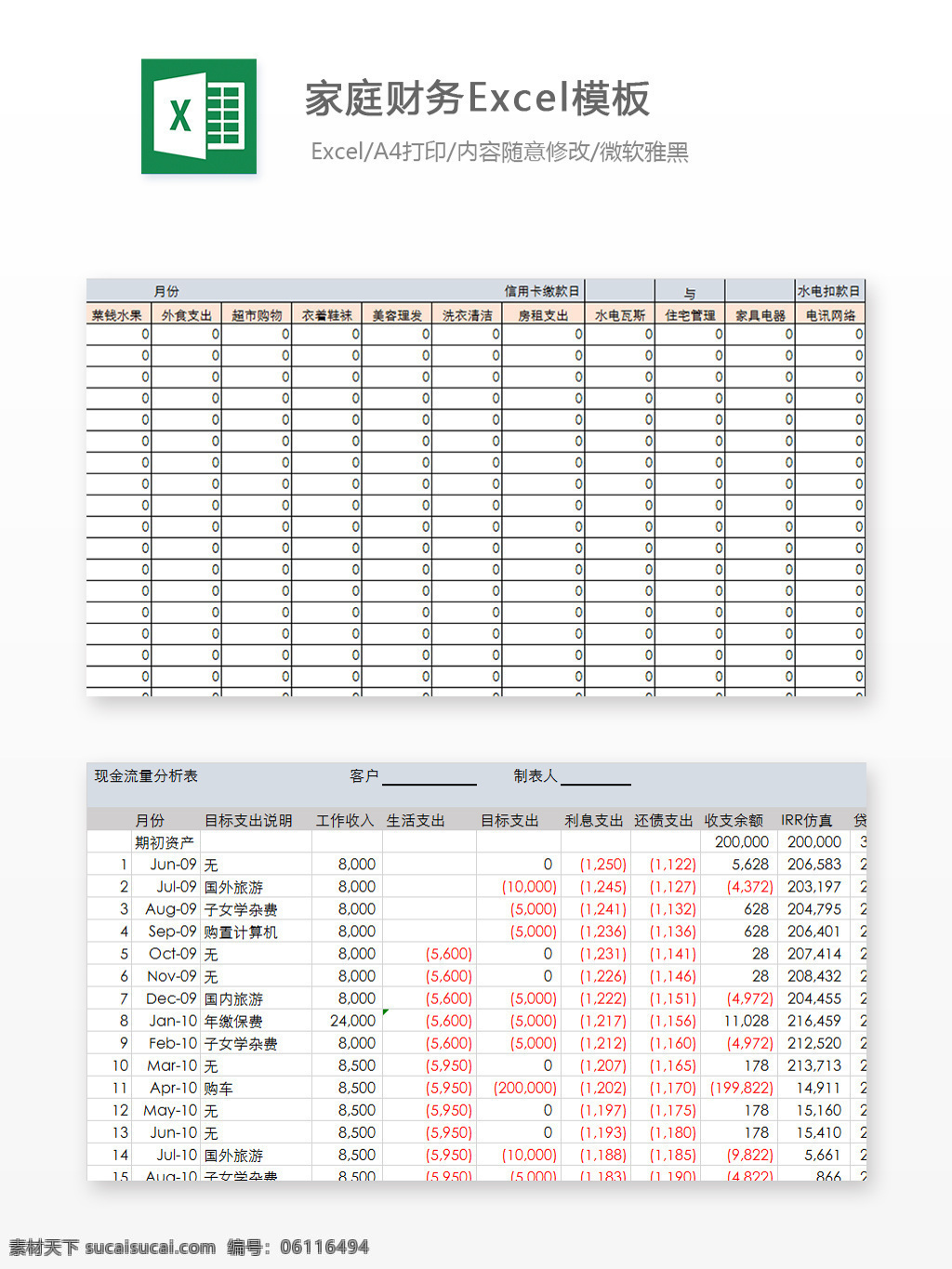 家庭 财务 excel 模板 图表模板 文档 表格模板 自动变换 表格设计 家庭财务 家庭收入 收支 记录表 财务一览表