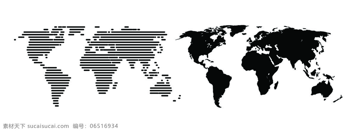 世界地图 单色 背景 黑色