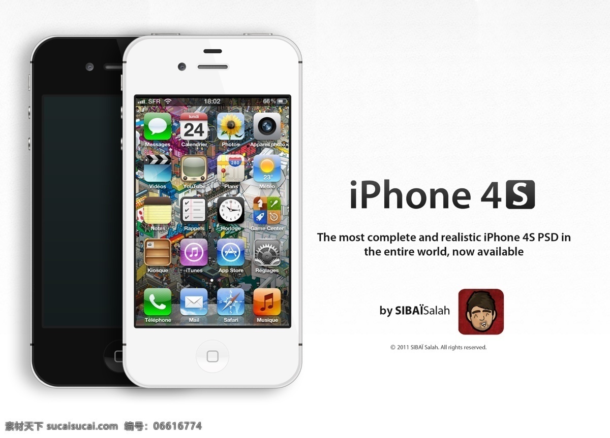 苹果4s 苹果手机 海报 iphone4s 苹果新品 分层