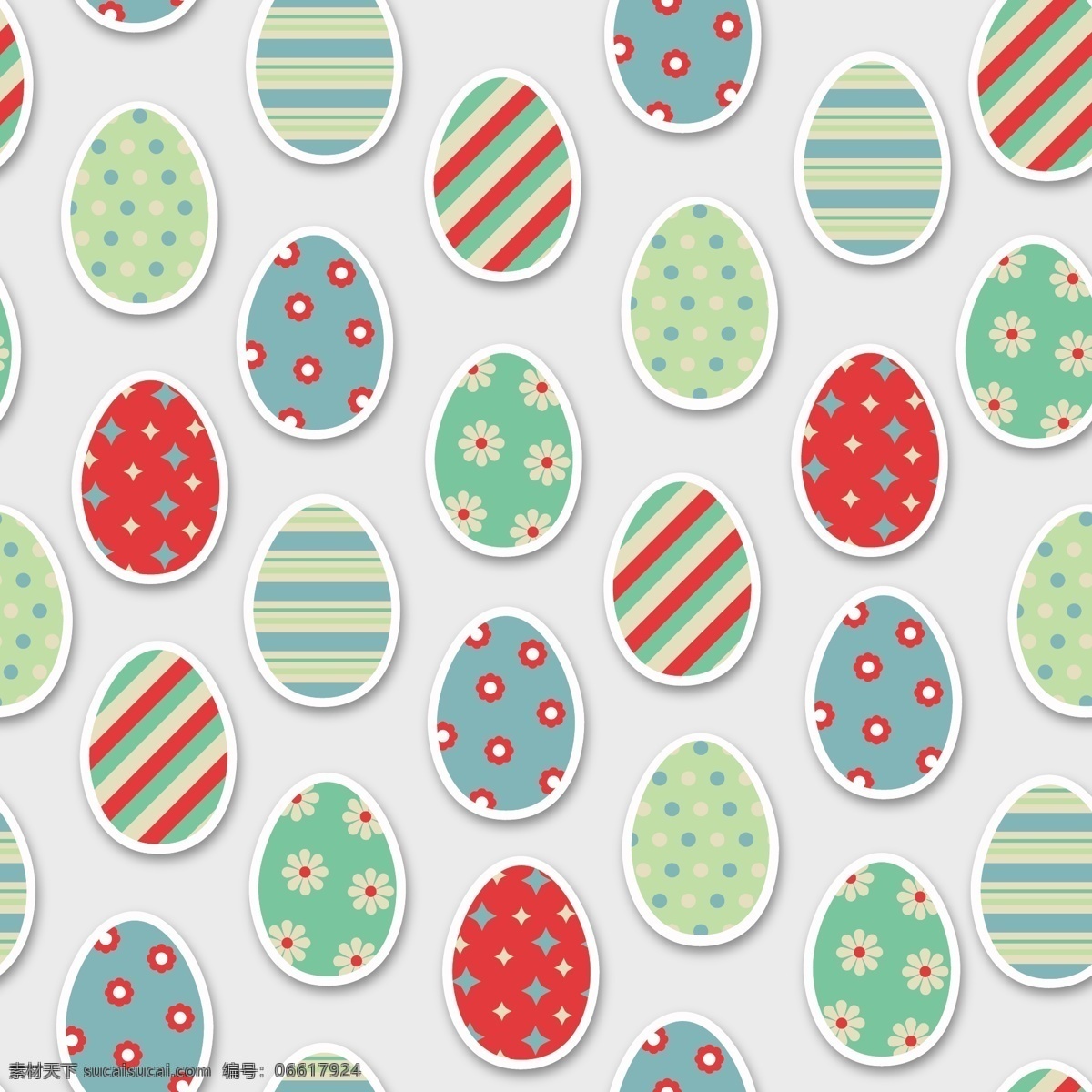扁平 复活节 鸡蛋 背景 矢量图标 复活节图标 图标设计 时尚 矢量素材 复活蛋 彩蛋 鸡蛋花纹 复活 蛋