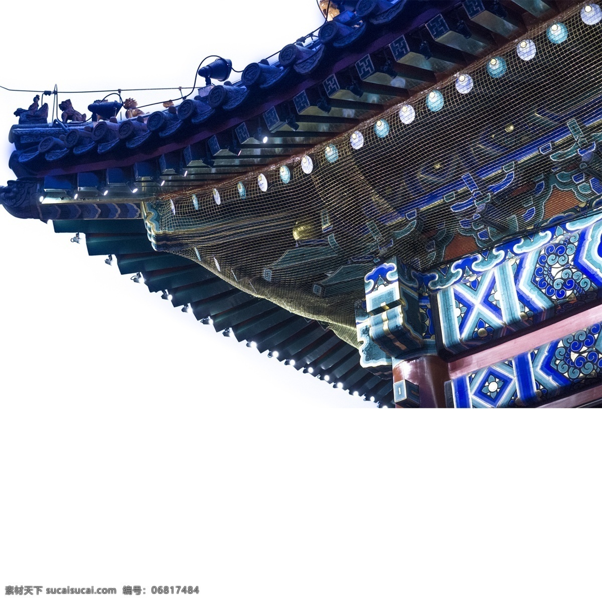 中国 传统文化 风 古典 房檐 传统 文化 中国风 房屋 红色 蓝色 庄重 庄严 古朴 大气 立体 怀旧 古风