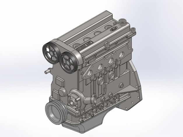 福特 zetec 发动机 模型 齿轮 水池 头 3d打印模型 生活用品模型 连杆 曲轴 盖 fordzetec 摇臂 定时