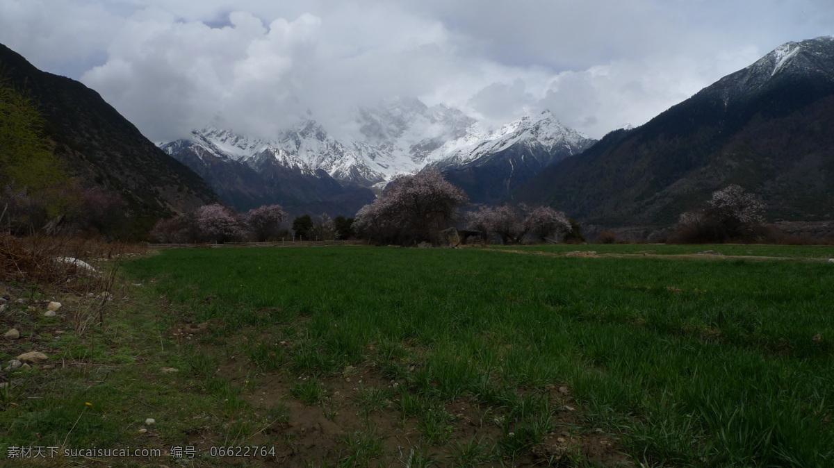 索松村 西藏索松村 西藏林芝 八一镇 西藏 林芝 山水风景 自然景观